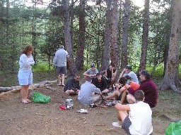 Supper at Wild Horse Camp